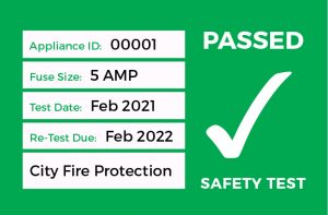 PAT Testing Sticker Example