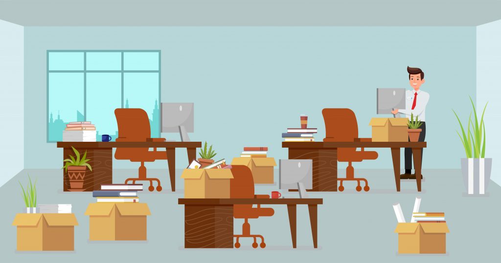 Office Downsizing- Facts and Fire Safety