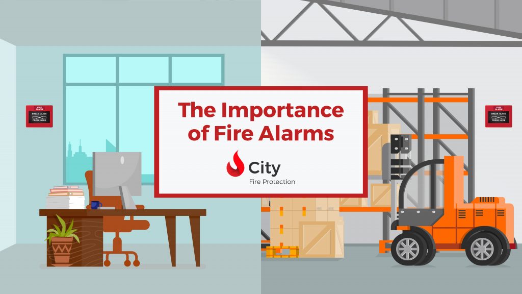 Are fire alarms mandatory in the workplace