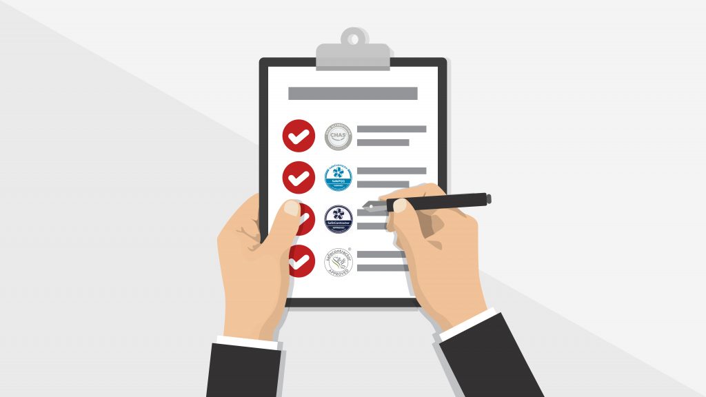 What are the most important fire safety accreditations checklist