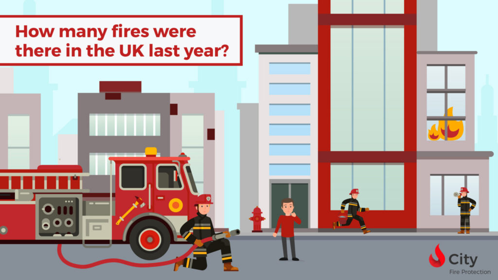 How Many Fires Were There in the UK Last Year?