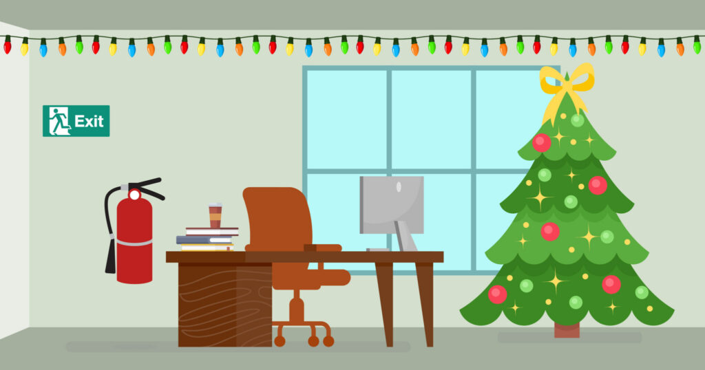 Christmas Fire Safety for the Office: Our Top Tips