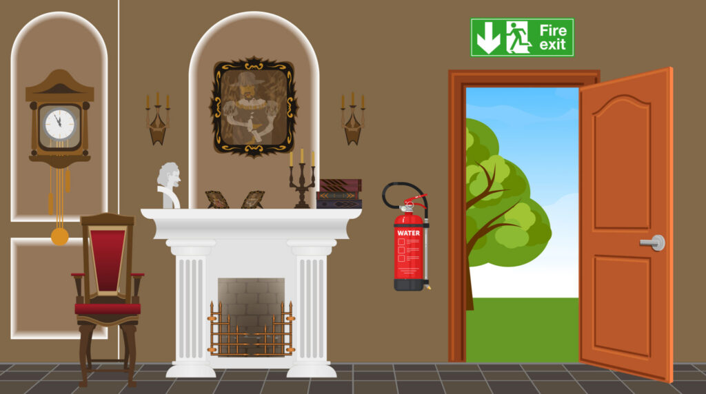 how does fire safety work in traditional heritage buildings